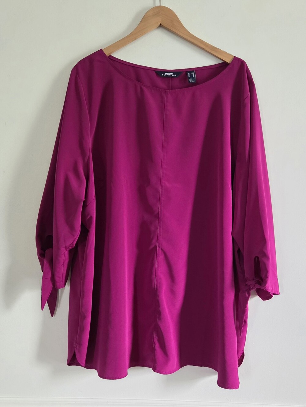 Lands' End Tie Sleeve Blouse